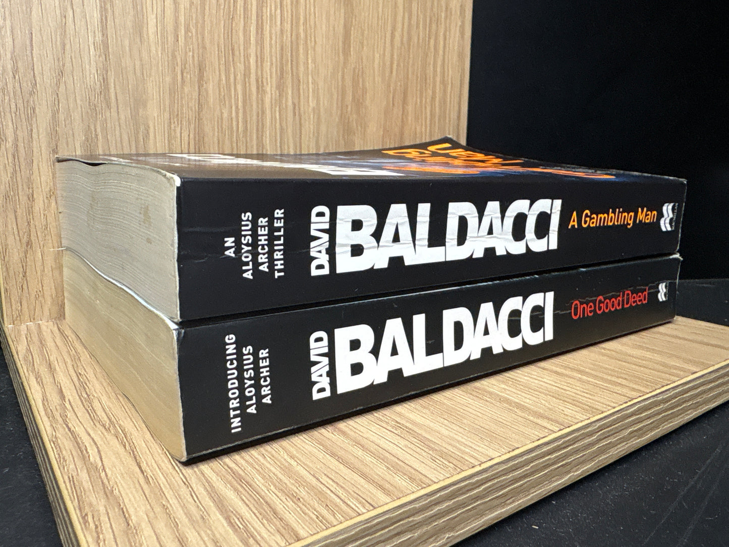 BALDACCI, David 'Aloysius Archer' Complete Series Bundle of 2 (Min. good condition)