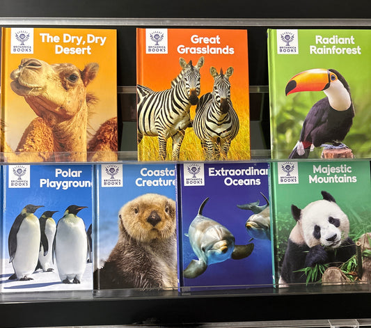 BRITANNICA BOOKS 'Animal Reader' Series Assorted Titles Bundle of 6 (Min. very good condition)
