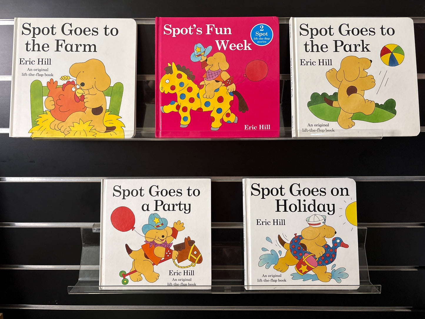 HILL, Eric 'Spot'  Assorted Life The Flap Titles Bundle of 5 (Min. good condition)