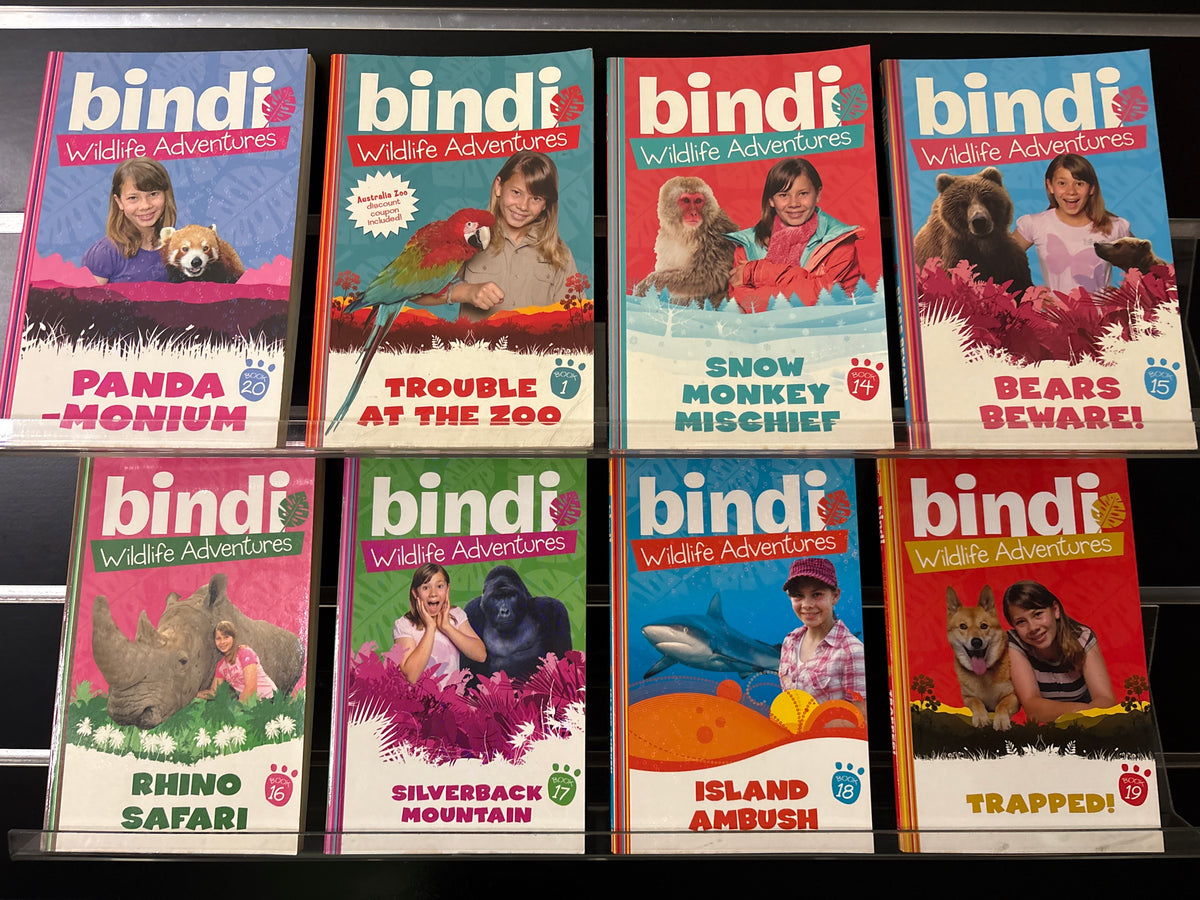 BINDI WILDLIFE ADVENTURES Assorted Standalone Titles Bundle of 8 (Min. fair condition)