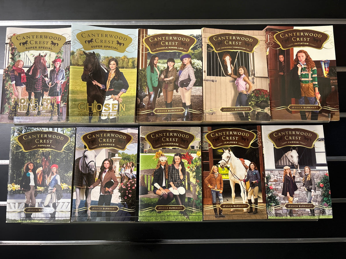 BURKHART, Jessica 'Canterwood Crest' #11-18 + 2 Bonus 'Super Specials' Bundle of 10 (Min. good condition)