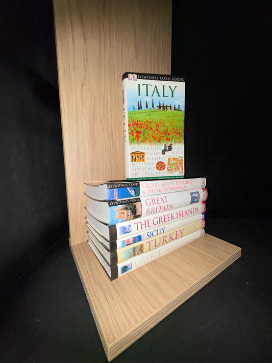 TRAVEL Guides - Bundle of 7 - Assorted Eyewitness Travel Guides (Min. good condition)