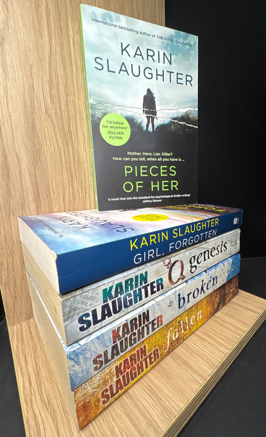 SLAUGHTER, Karin 'Andrea Oliver' Duology and Assorted Titles in 'Will Trent' Series Bundle of 5 (Min. fair condition)
