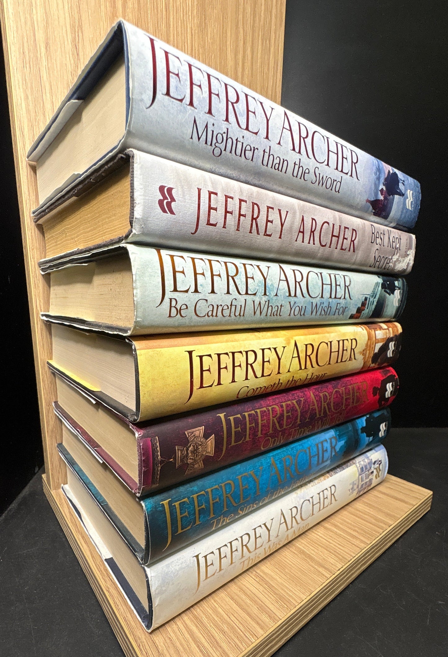 ARCHER, Jeffery: 'Clifton Chronicles' Complete Series Bundle of 7 (Min. fair condition)