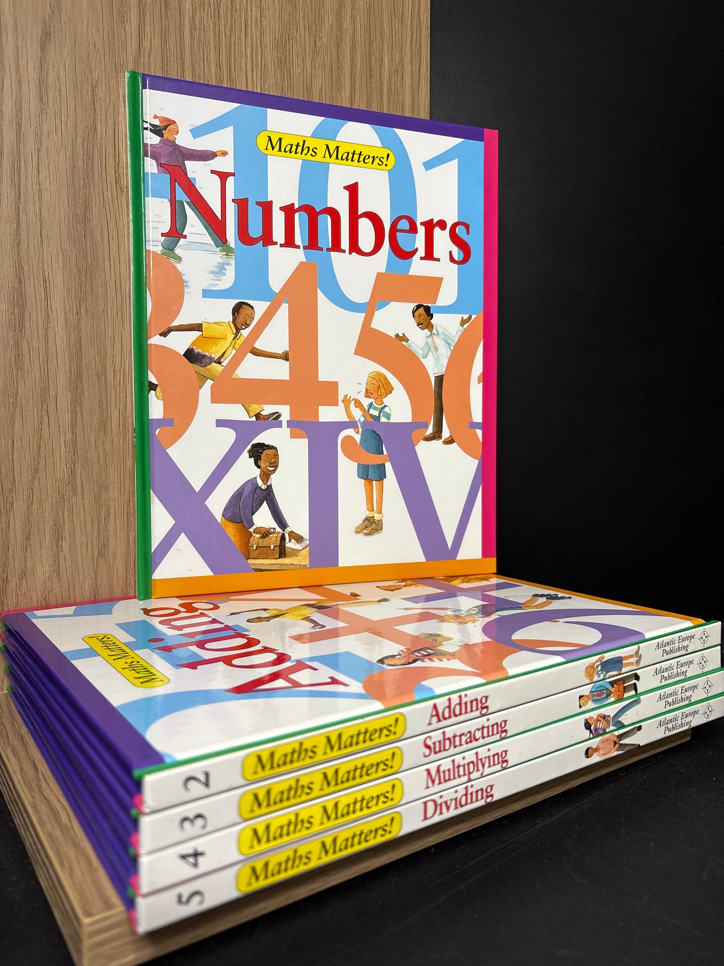 MATHS MATTERS Books #1-5 Bundle of 5 (Min. good condition)