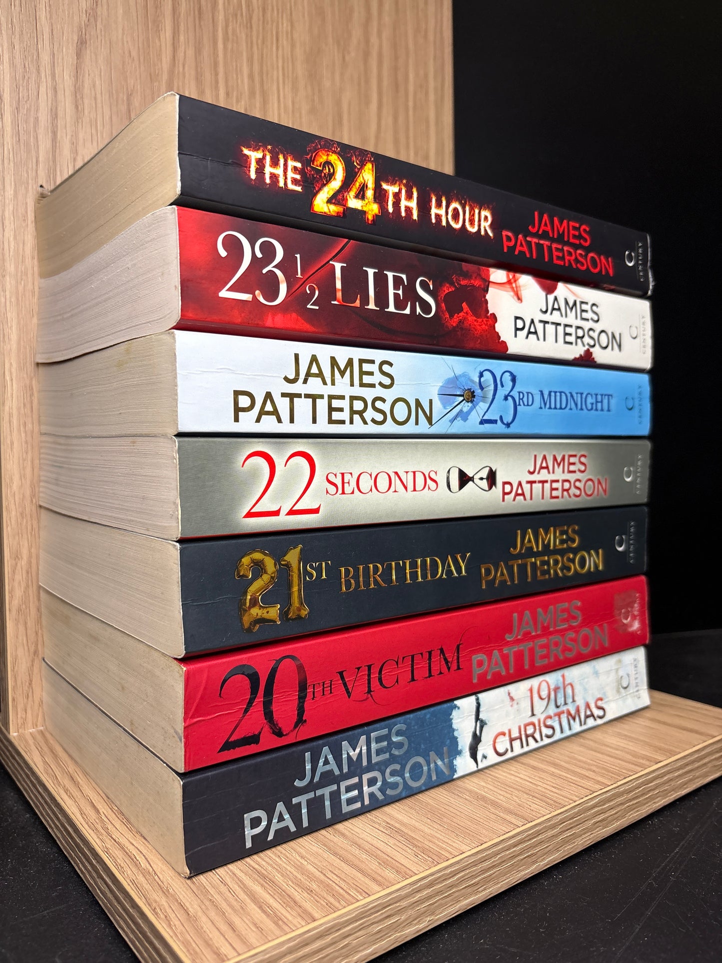 PATTERSON, James 'Women's Murder Club' Books #19-24 + Bonus '23 1/2 Lies' (Min. fair condition)