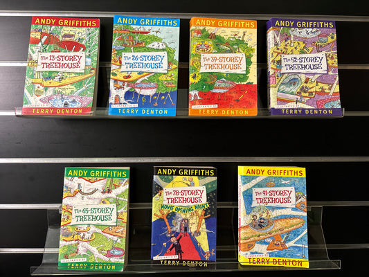 GRIFFITHS, Andy - Bundle of 7 - Books 1-7 in Treehouse Series (Min. fair condition)