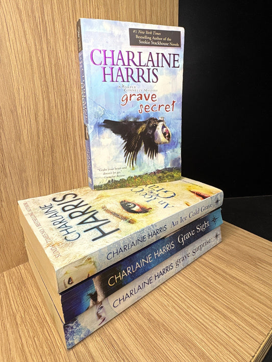 HARRIS, Charlaine 'Harper Connelly' Complete Series Bundle of 4 (Min. fair condition)