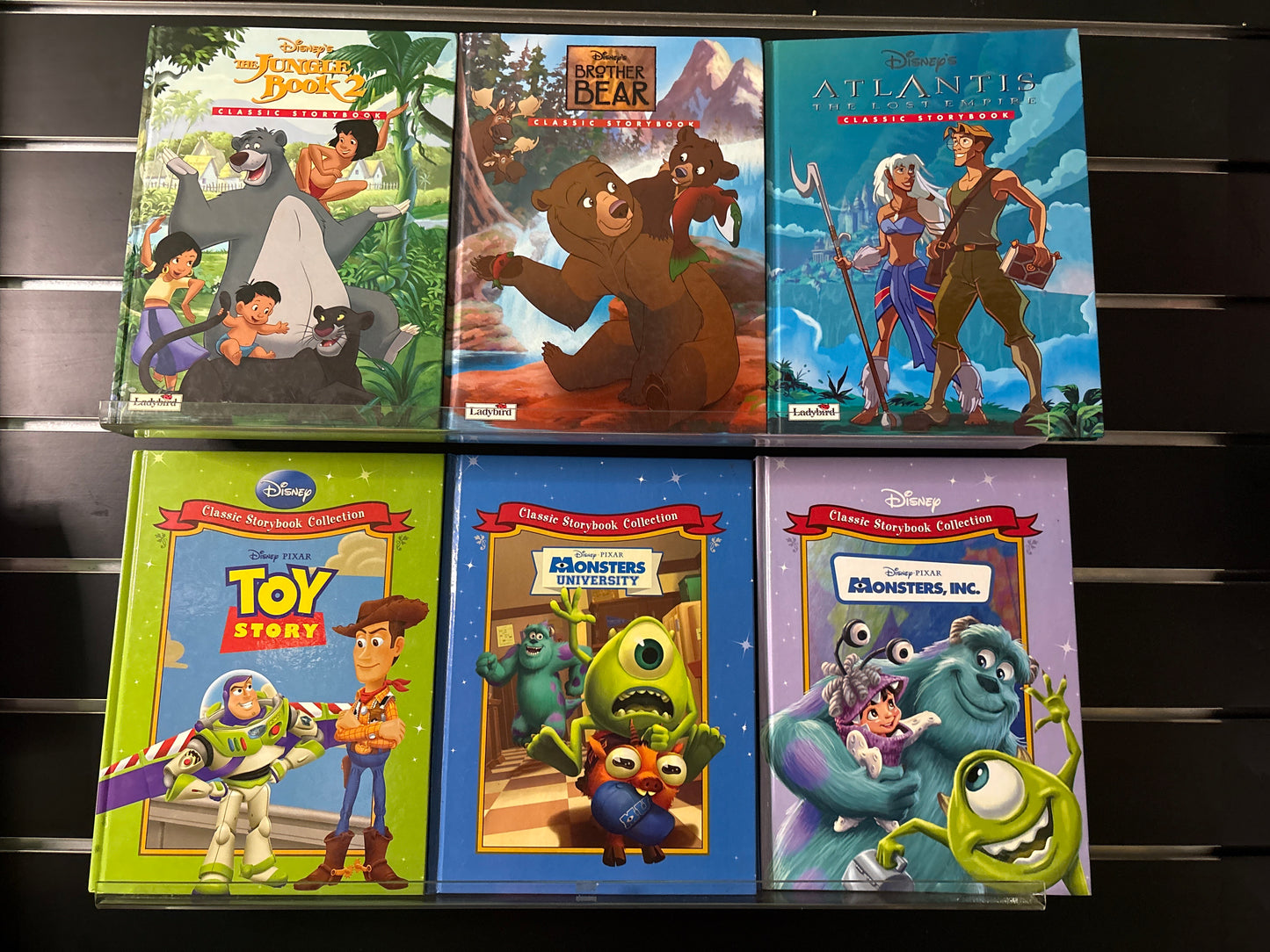DISNEY PIXAR Classic Storybook Collection Assorted Stories Bundle of 6 (Min. good condition)