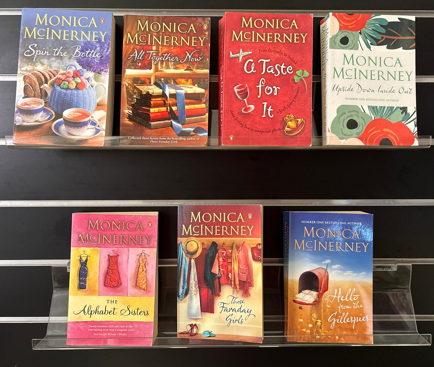 McINERNEY, Monica Standalone Titles Bundle of 7 (Min. fair condition)