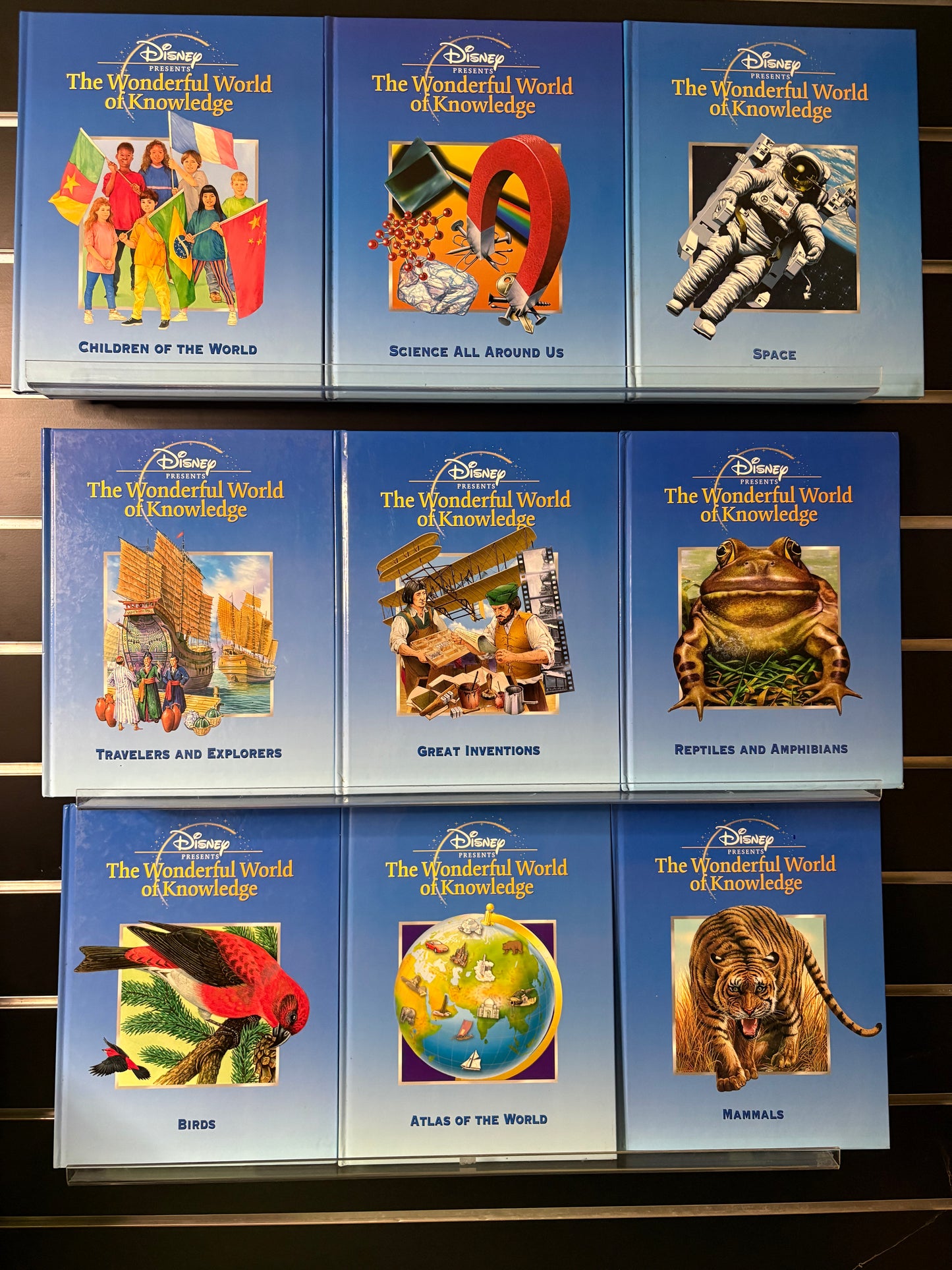 DISNEY Presents 'The Wonderful World Of Knowledge' Bundle of 23 (Min. good condition)