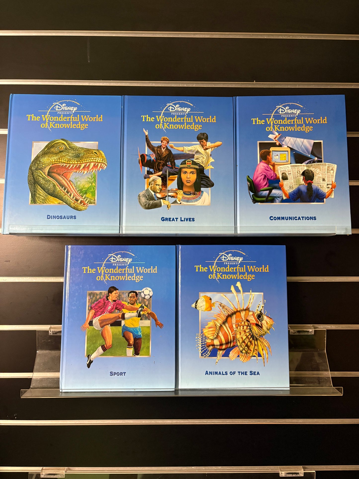 DISNEY Presents 'The Wonderful World Of Knowledge' Bundle of 23 (Min. good condition)