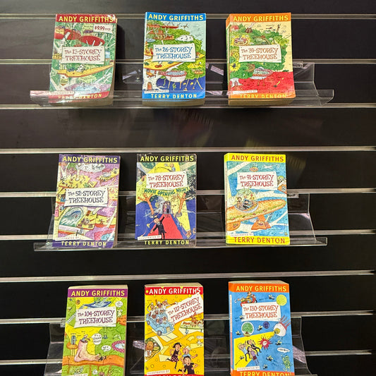 GRIFFITHS, Andy -  Bundle of 9 - Assorted Titles in Treehouse series (min. fair condition)